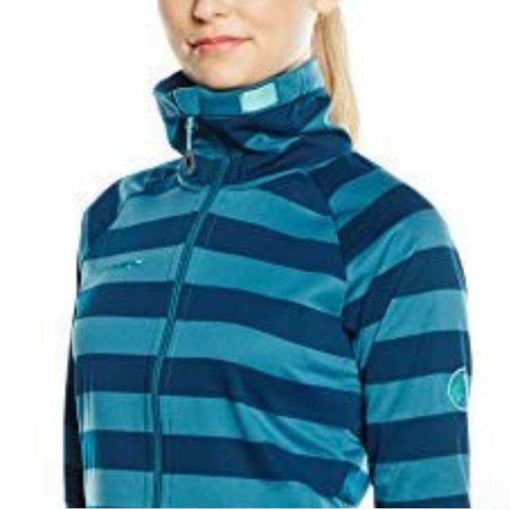 MAMMUT Hera Lightweight Jacket Dark Pacific Stripe Medium